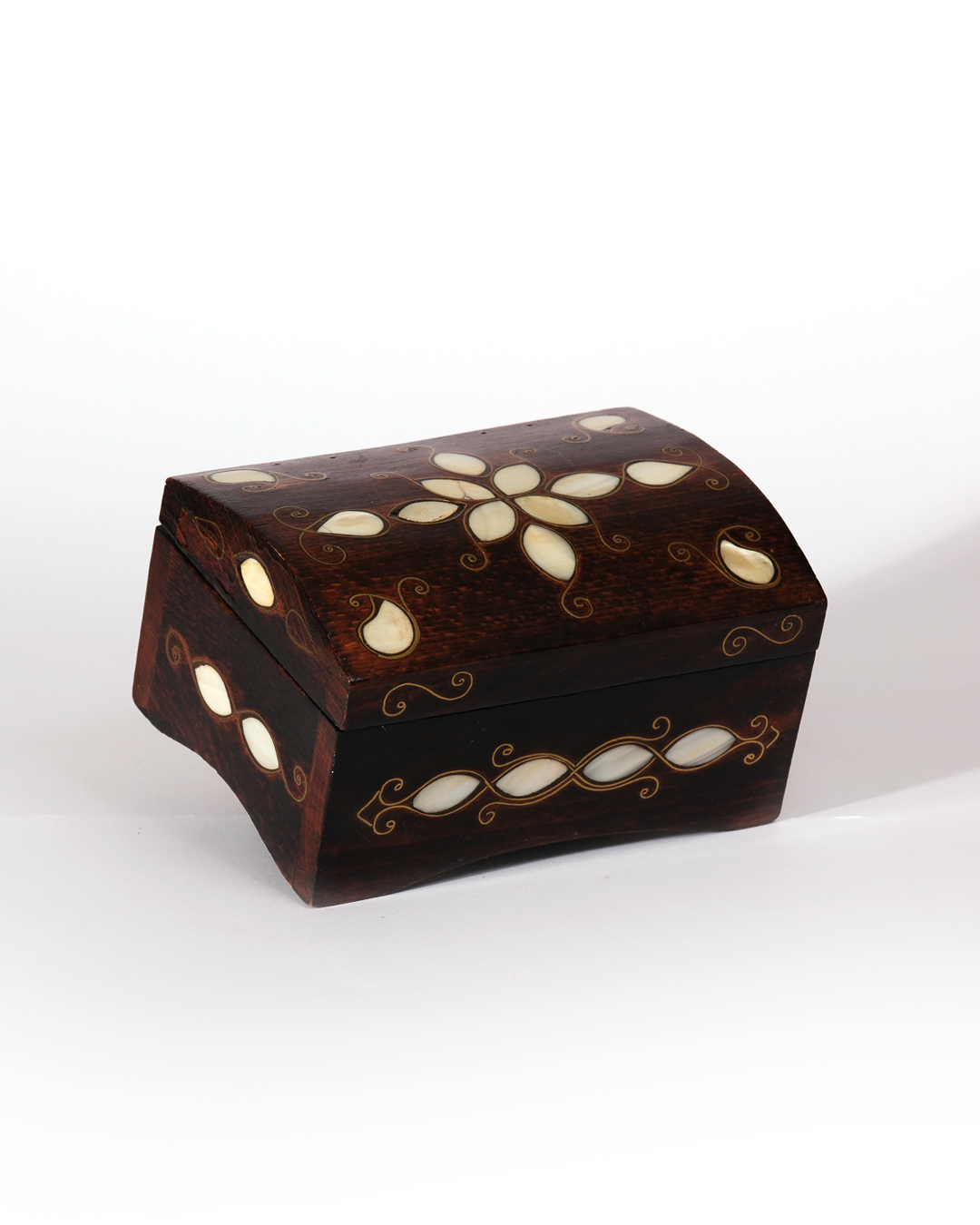 Yasemin | El Yapımı Sedef Kakma Ahşap Kutu – Geleneksel Kakma Sanatıyla Özgün Tasarım